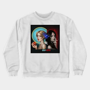 Gemini zodiac sign Crewneck Sweatshirt